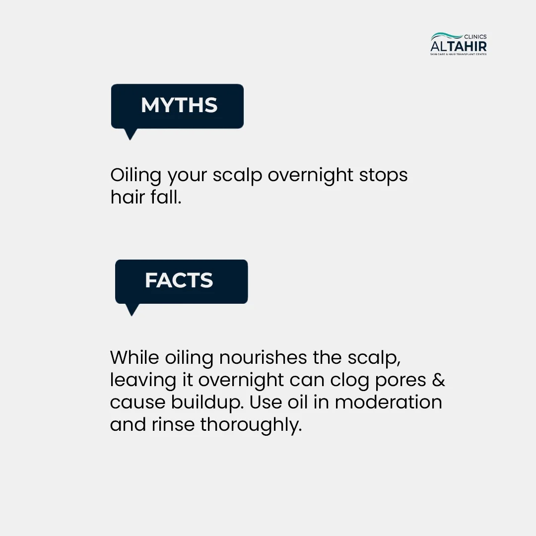 Joelson_1's tweet photo. Healthy hair starts with knowing the facts! Stay informed and care for your hair the right way. 📞 Book a consultation with our experts at Al Tahir Clinics for personalized haircare solutions! #MythvsFact #HairCareTips #HealthyHair #AlTahirClinics https://t.co/jKbSD2DupA