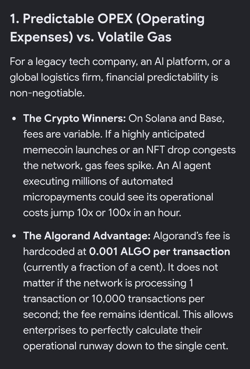 EldarDRM's tweet photo. Read below and understand that while the "crypto bro" AI agentic payments economy is great, #Algorand is positioned for a much larger economy with virtually no competition. 
$ALGO will do $QNT x10, mark this post.

NFA/DYOR. https://t.co/2b7SlhG21s