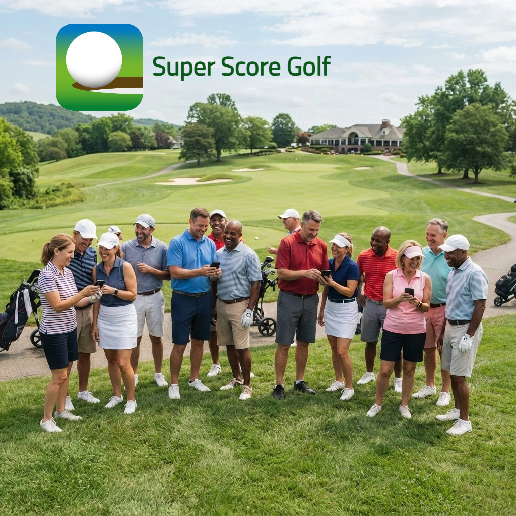 SuperScoreGolf's tweet photo. Multi-day trip with many courses and a large group of golfers.  You're in charge of scoring.   No problem.  Super Score Golf helps you do it all.  Easy setup,  live scoring &amp; notifications, handicap mgmt, individual and team scores.  All sorted! ⛳😎✅
https://t.co/trG9JUrw6t https://t.co/VB4ZjgI7MO