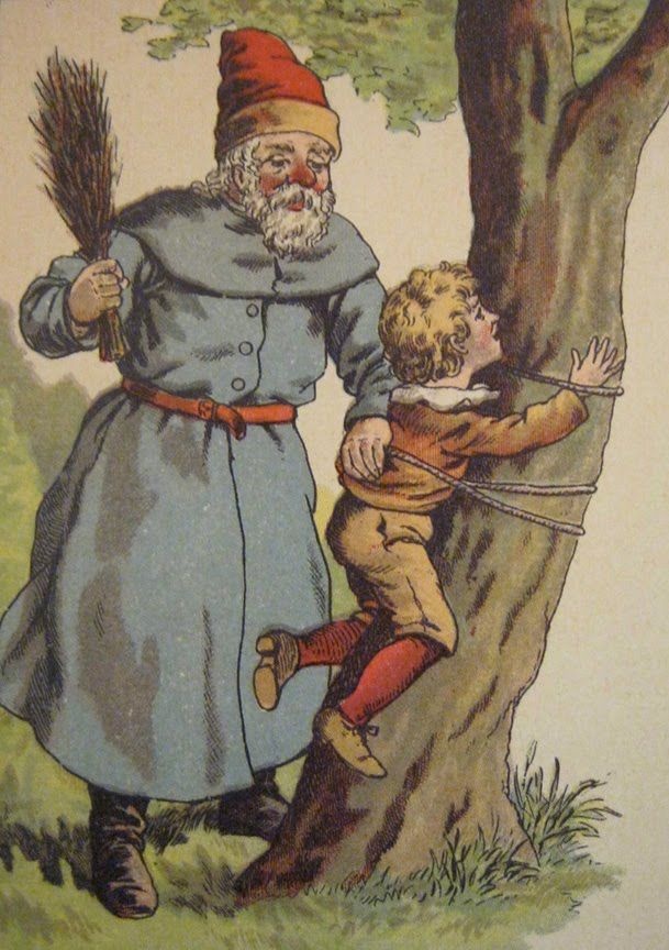 weird_christmas's tweet photo. Jesus. I'm so glad I'm not French. Pere Noel was, as the British say, a right bastard. https://t.co/tDv36o90dR