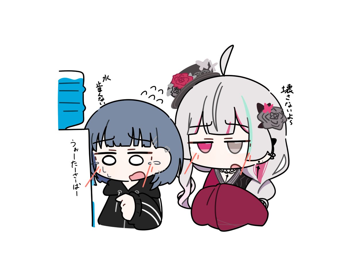nu_n218's tweet photo. 石神寿司のウォーターサーバーのくだり好き
＃流石神絵師　#泡色模様 https://t.co/i5cfaZbRLj