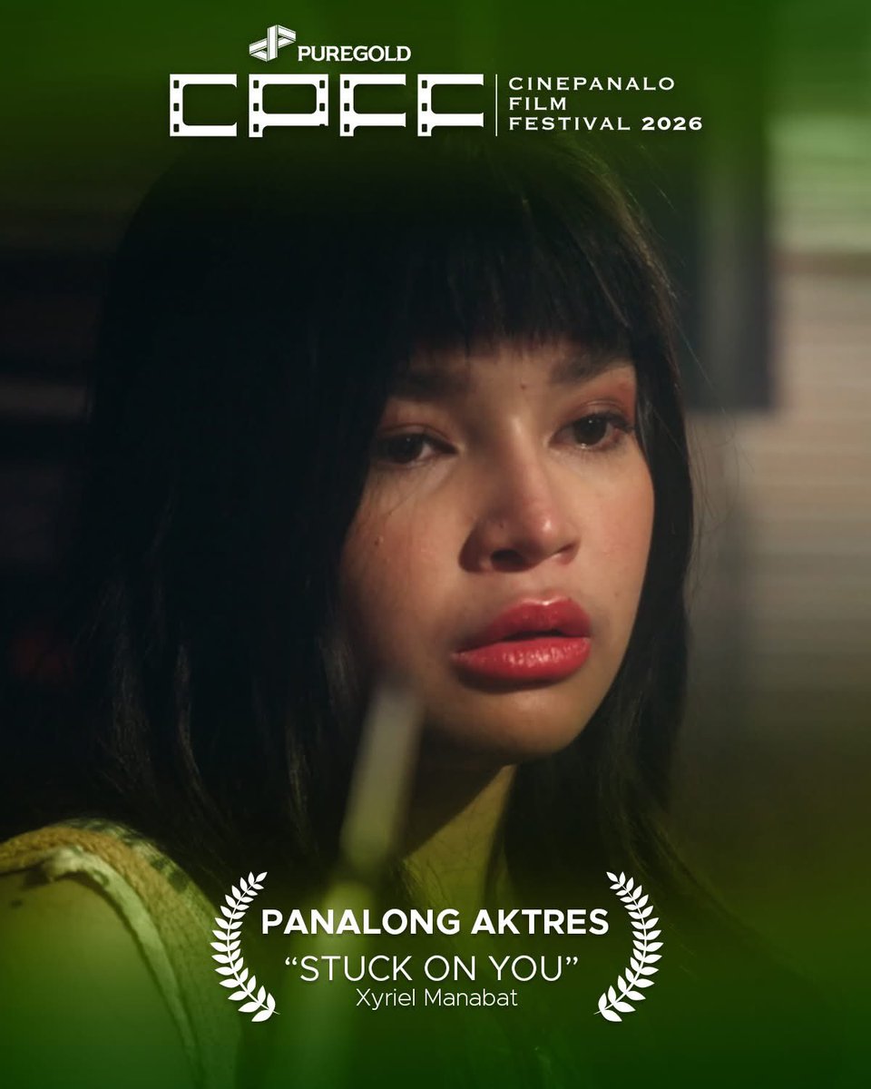 childstarchive's tweet photo. XYRIEL MANABAT WINS CINEPANALO 2026 BEST ACTRESS 😭😭😭😭 https://t.co/EIeVKFFPhL