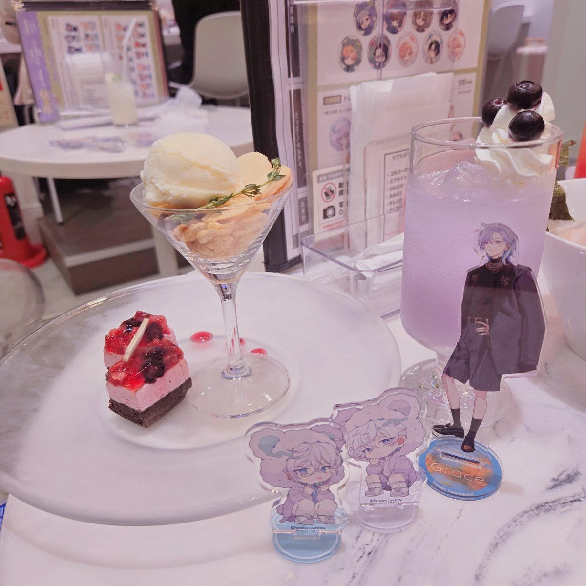 kuro__1111's tweet photo. コラボカフェの方にも行ってました‼️
後半のメニューすごく楽しみにしてて
食べられてよかったです💓💓
さっそくるくぶで撮りましたよ😻 https://t.co/hMXDOyIQnd