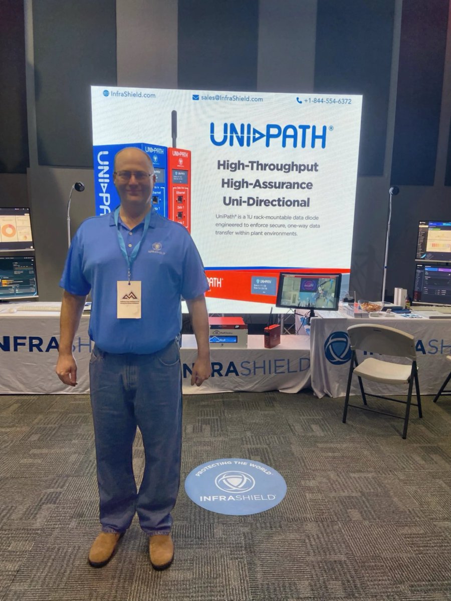 infrashieldinc's tweet photo. Day 1 at #MMISAC2026 🚀

InfraShield is at the Kennedy Space Center @NASAKennedy talking PEEPS, https://t.co/3G5ucU4Xoh, UNIPATH, OT security, and cyber resilience across mining and critical infrastructure.

Come say hello!

#MiningCybersecurity #OTSecurity https://t.co/h4yq9ExsRL