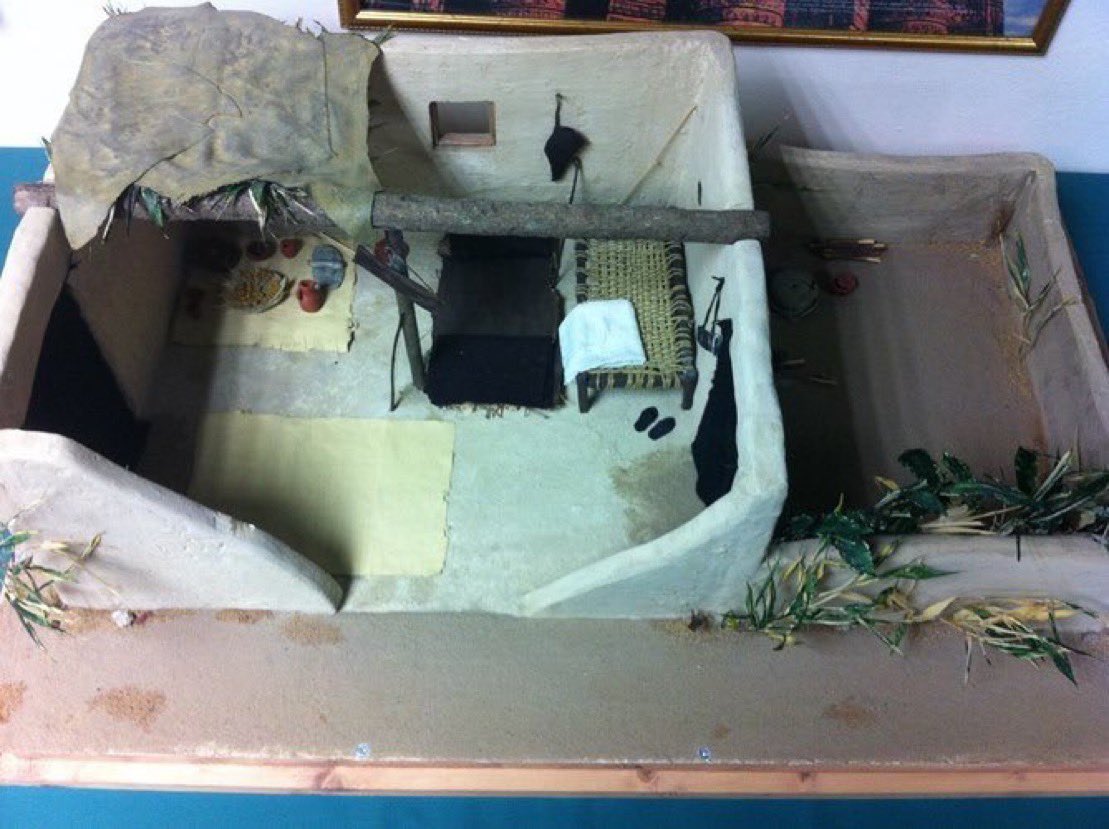 aiishadahir's tweet photo. A replica of Prophet Muhammad's ﷺ house https://t.co/NDInNyXHge