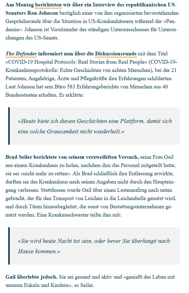 SvenHarken's tweet photo. COVID-Protokolle in US-Krankenhäusern: «Diese Art von Grausamkeit wird sich nicht wiederholen» - Transition News  https://t.co/31pHePXM09 https://t.co/vZNv6LtuB1