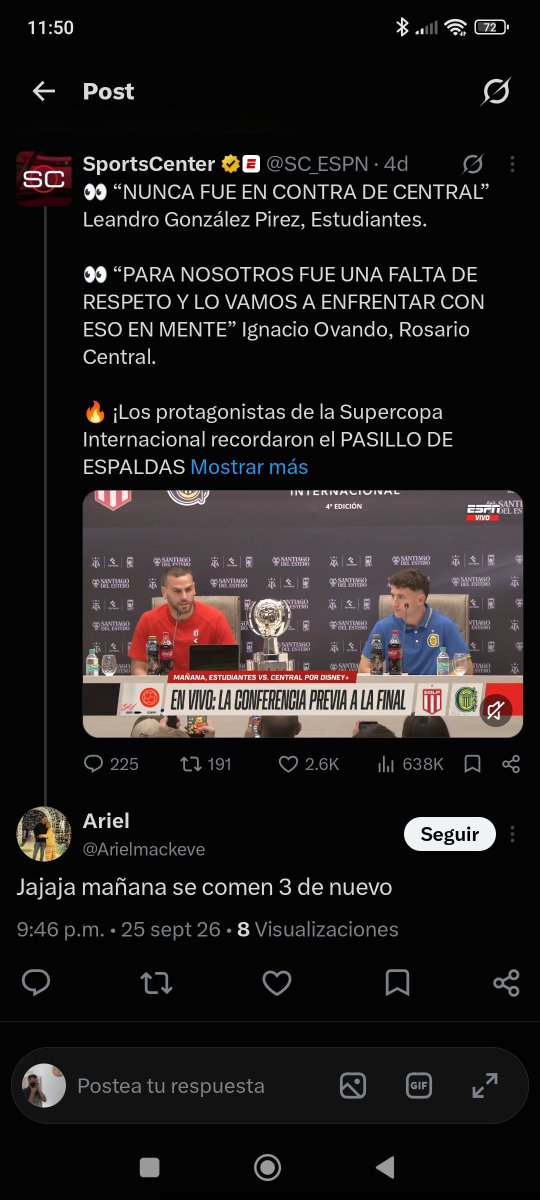 GusPartenza1's tweet photo. @Arielmackeve @Habemusfutbol10 Jojojo como está ese culito, Ari https://t.co/1SUkKO8R0i