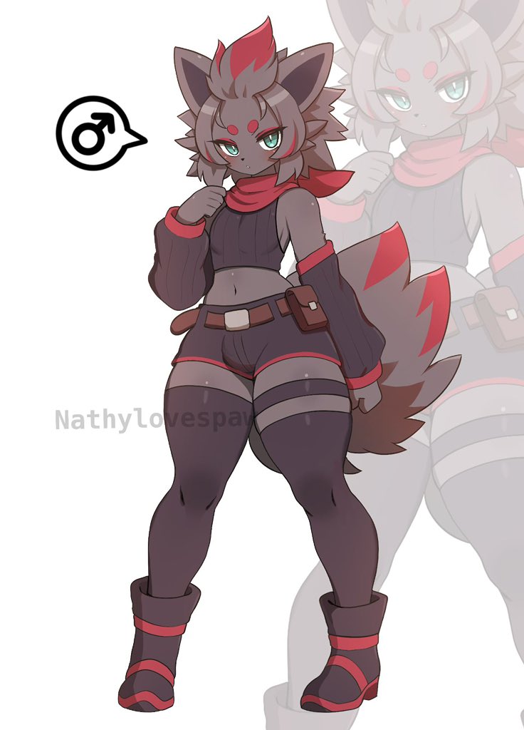 NathyLovesPaw's tweet photo. Zorua♂ https://t.co/6RTazMu6e9
