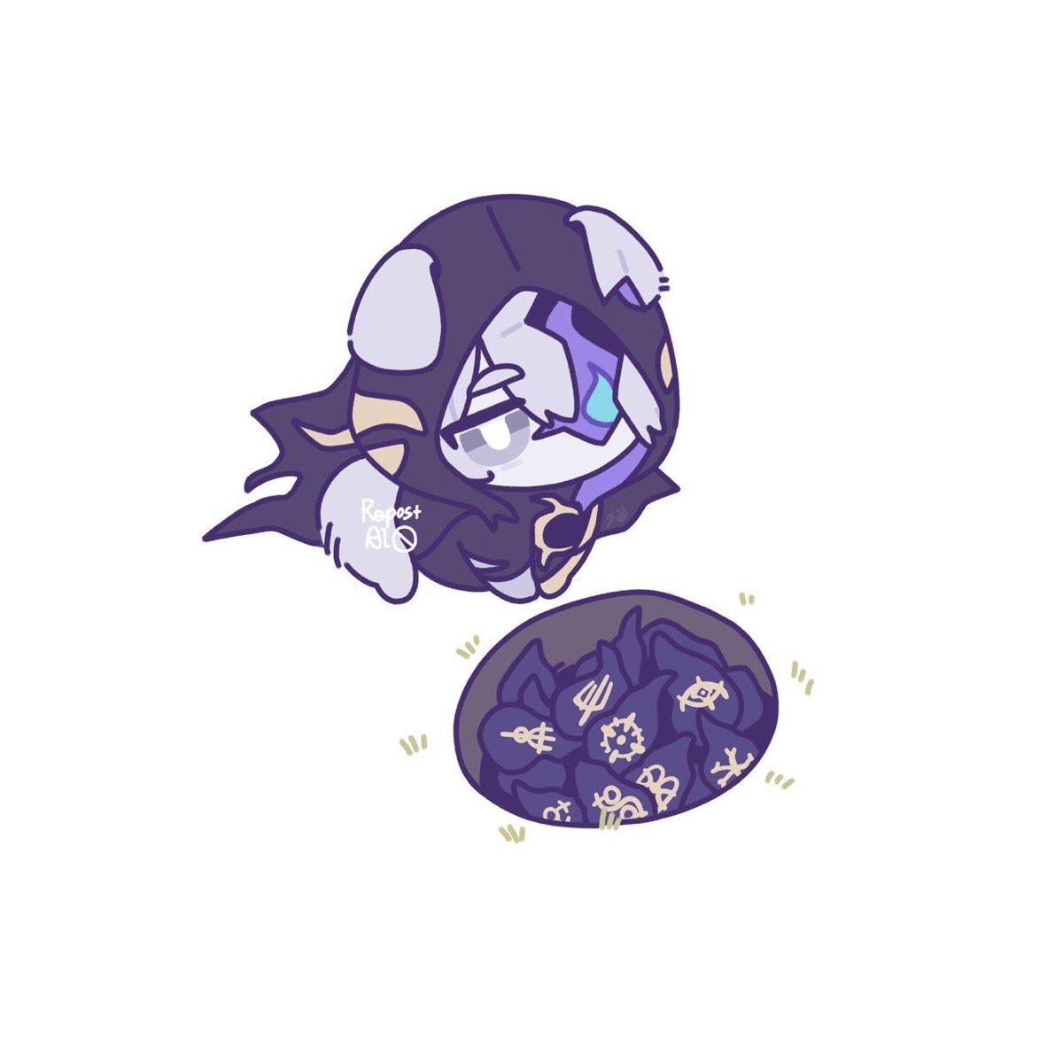 saden_meow's tweet photo. a little thief 🌙🐶 https://t.co/OmcxvqFVEk