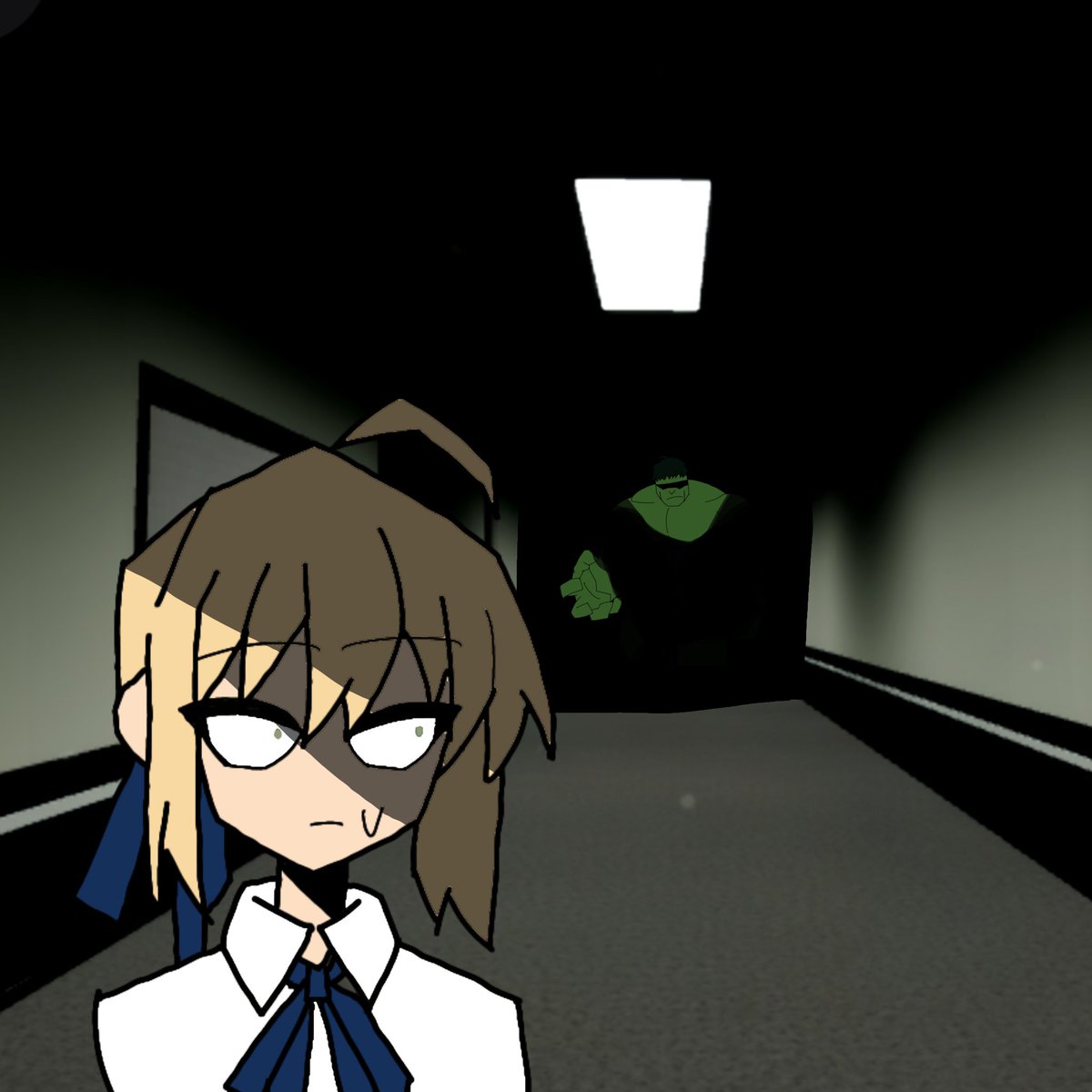 Yuhuhuh26635's tweet photo. This fuckass game bro #fate #typemoon https://t.co/V2QLQpKnF7