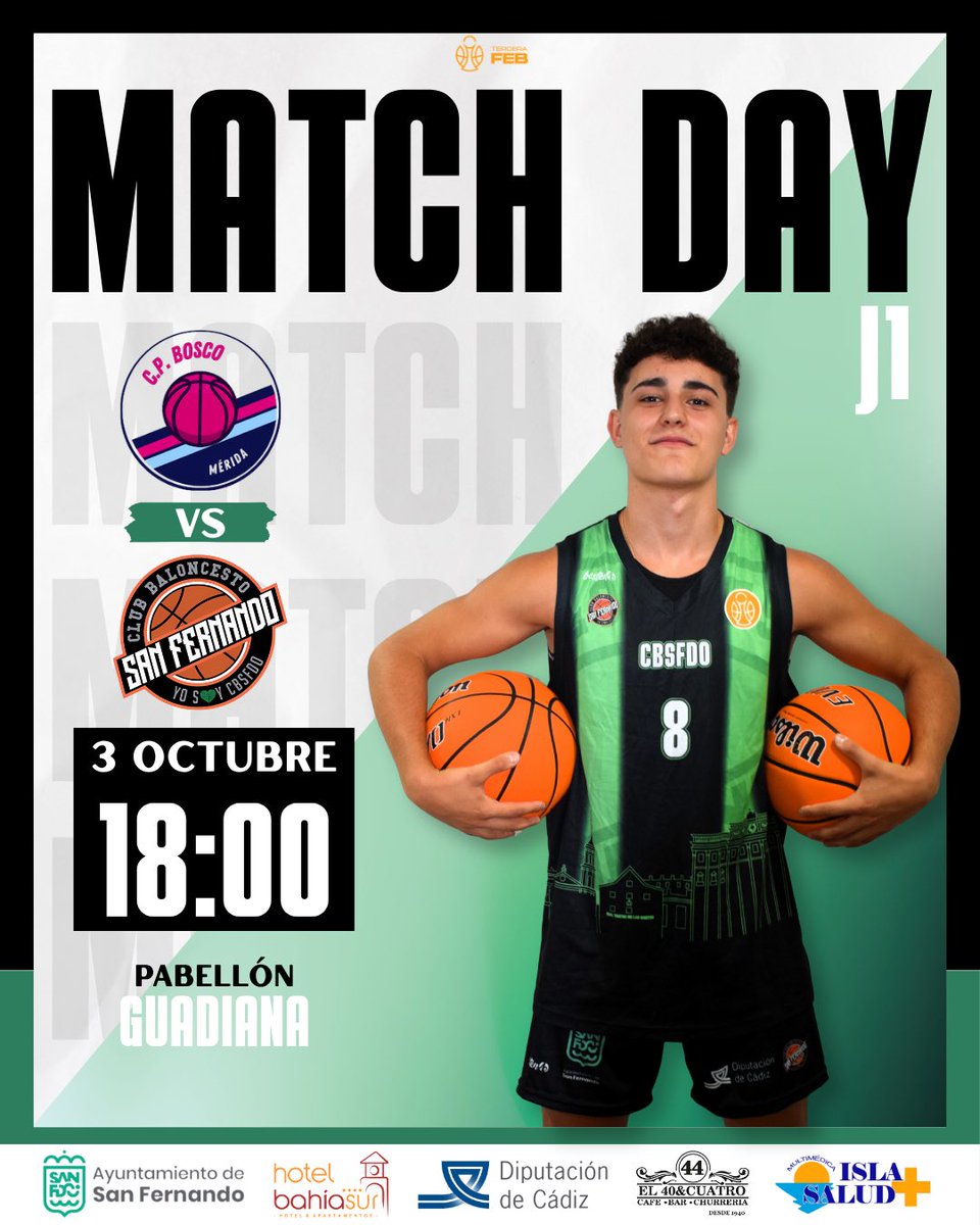 CBSFDO's tweet photo. ¡JORNADA 1! 

Ahora sí. Damos comienzo a la liga 26/27. 🏀

Después de semanas de trabajo y preparación… llega el momento de abrir un nuevo capítulo. Nuestro equipo de 3ª FEB afronta este fin de semana su primer reto

🖤💚 ¡VAMOS CBSFDO!
¡A POR LA PRIMERA!🔥🏀 https://t.co/Cmc5k0dnaA