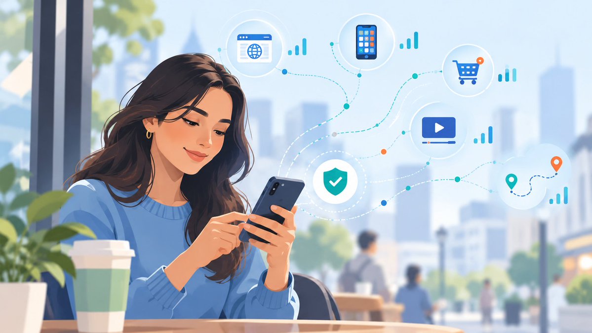 psymaiberica's tweet photo. Un participante instala un software de medición en su móvil y, con su consentimiento, parte de su comportamiento digital queda registrado 📱

Eso es Passive Data Research: observar lo que hace para entender mejor por qué lo hace.

¿Participarías en un estudio de medición pasiva? https://t.co/ioFhPLiGFi