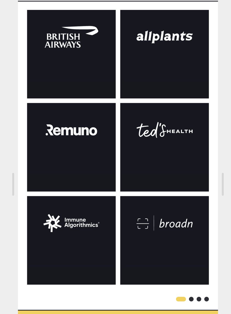 elenascross's tweet photo. You might not want to believe this but I've just spent last 2 hours fighting an agent to ... wait for it....
🥁🥁🥁🥁🥁

CENTER A DIV!
In this case, logos. 

We are so back, people! So back! https://t.co/MVQJRNrJ4z
