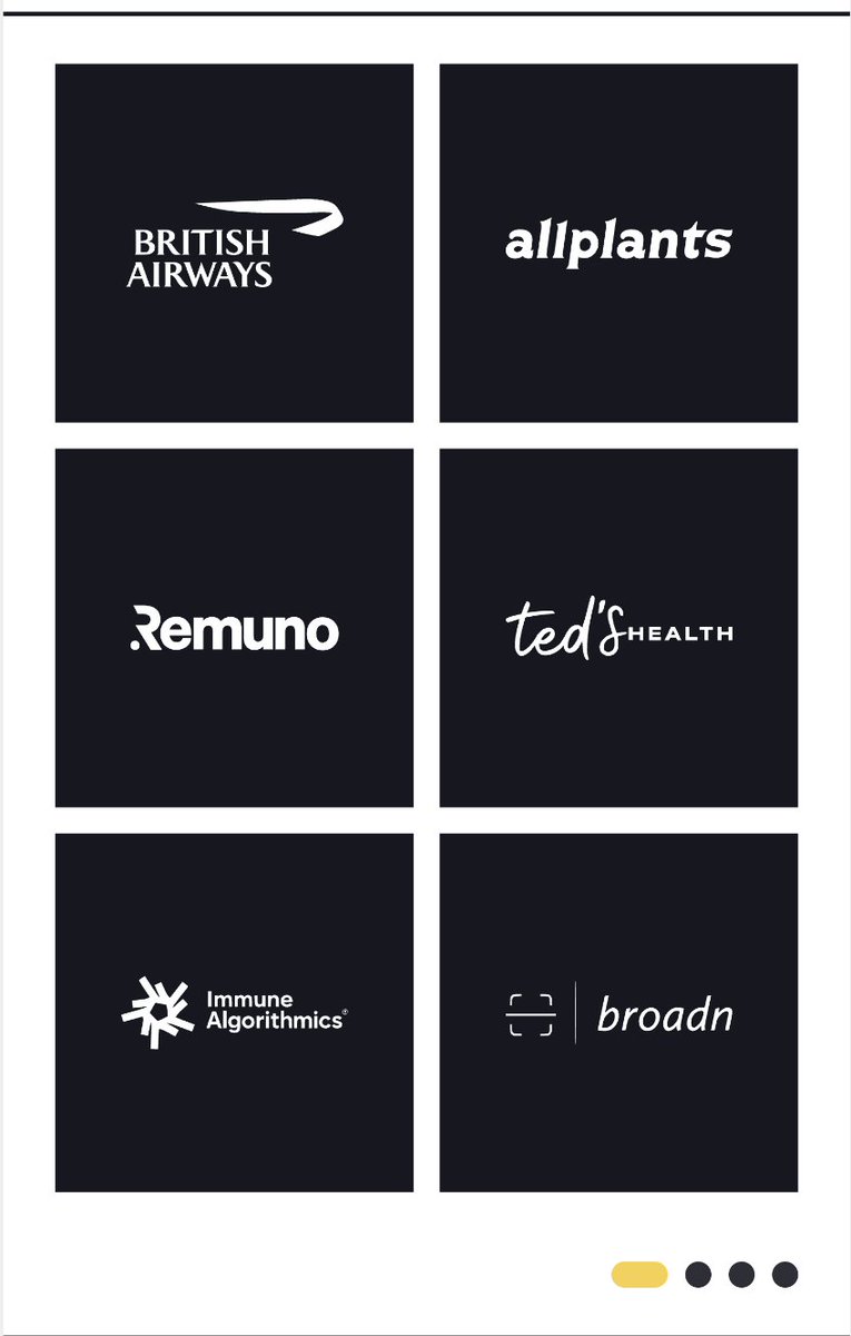 elenascross's tweet photo. You might not want to believe this but I've just spent last 2 hours fighting an agent to ... wait for it....
🥁🥁🥁🥁🥁

CENTER A DIV!
In this case, logos. 

We are so back, people! So back! https://t.co/MVQJRNrJ4z