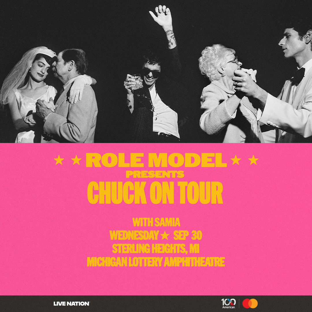 MILotteryAmp's tweet photo. Chuck on Tour at @MILotteryAmp TONIGHT! ✨ 

🚗 Parking: 4:30PM
🚪 Doors: 6:00PM
🎶 Music: 7:30PM
ℹ️ Info: https://t.co/9ACfZqjxOS https://t.co/gNCpmqmfAM