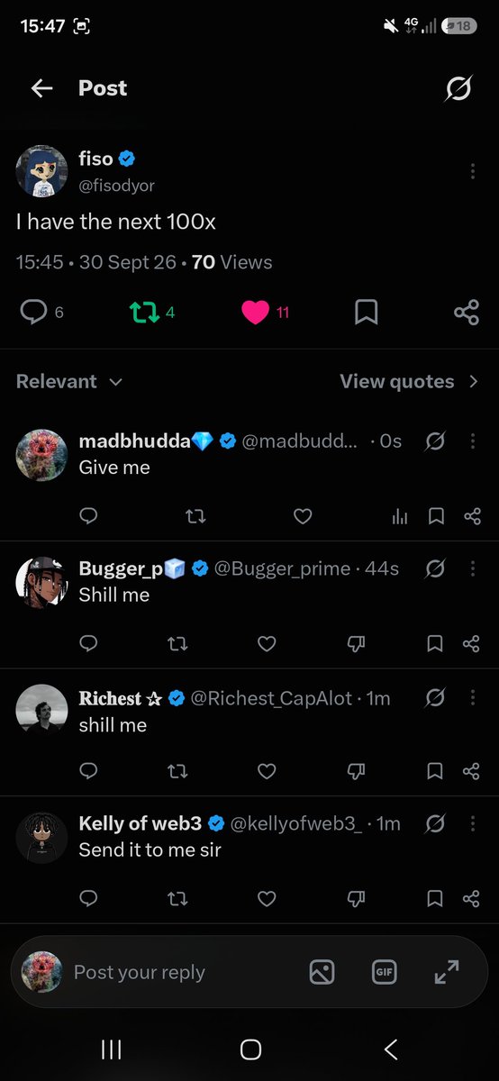 madbuddha101's tweet photo. @cryptohako @fisodyor Bless me 
HqtW3bBRpKCQ5tfvVYTLzAmVkKwjnt5mRPTKA6ca9UEn https://t.co/CqRSoAWGb6