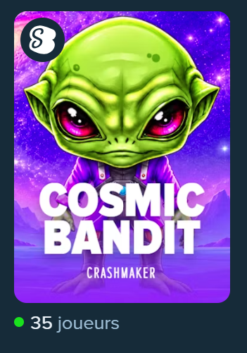crashmakerslots's tweet photo. WHAT A LAUNCH ! after many years of development, issues, money wasted, #cosmicbandit is finally launched on @stake thanks to #StakeEngine.

even if our functionnality cannot be on Stake Engine : a AI character who speak and interact with players, we are proud. THANK YOU, MERCI https://t.co/n6SCprubFD