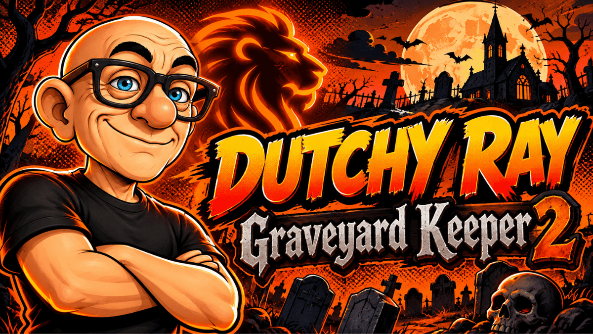 DutchyRay's tweet photo. Graveyard Keeper 2  | Getting There! | Dutchy Ray | シ゚ | NL ツ https://t.co/62krEDWSM2 #graveyardkeeper2 https://t.co/8fba0IRUPp