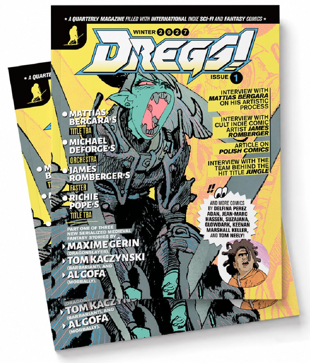 unciv's tweet photo. I was a guest on 22 Panels to talk about DREGS! Magazine, anthologies in general, the Polish magazine Relax, Heavy Metal, and other related topics!

Check it out and support the DREGS! Kickstarter now!
https://t.co/EqcrVVTKxy https://t.co/DjJv71IH0P