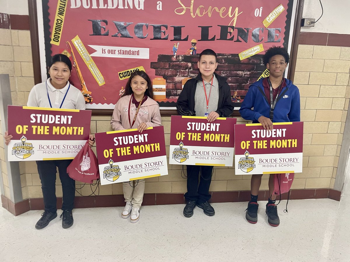BStoreyMS's tweet photo. Congratulations to our Eagle Scholars of the Month, our Eagle teacher of the month, Mrs. Thomas-Mitchell and our Eagle Support Staff of the Month, Ms. Kimbrough.
#BuildingaStoreyofExcellence🦅 https://t.co/wjkXzcpctv
