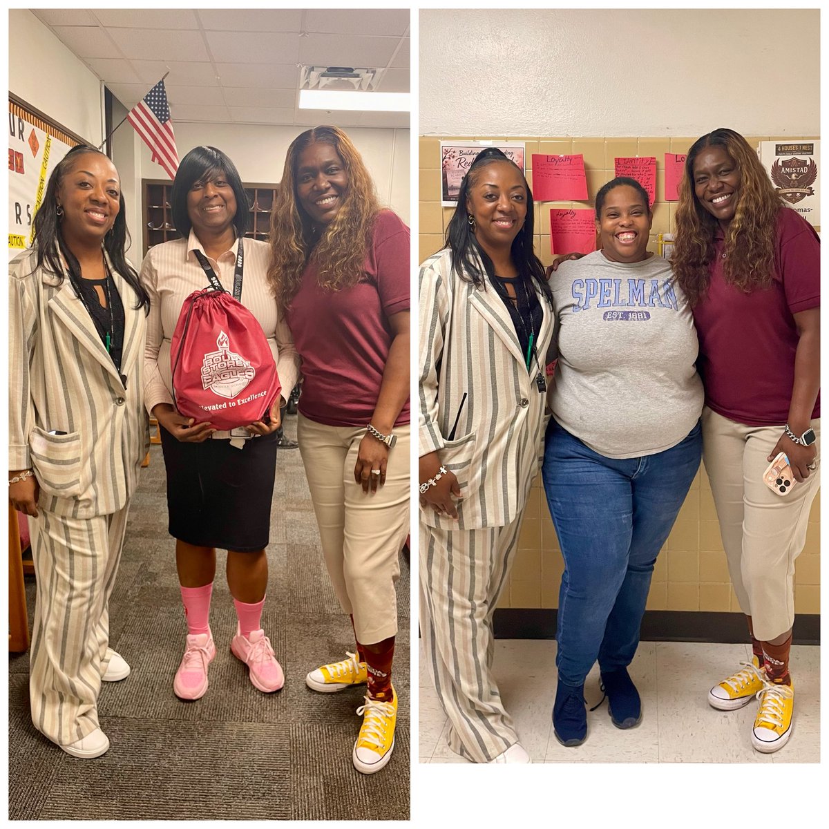 BStoreyMS's tweet photo. Congratulations to our Eagle Scholars of the Month, our Eagle teacher of the month, Mrs. Thomas-Mitchell and our Eagle Support Staff of the Month, Ms. Kimbrough.
#BuildingaStoreyofExcellence🦅 https://t.co/wjkXzcpctv
