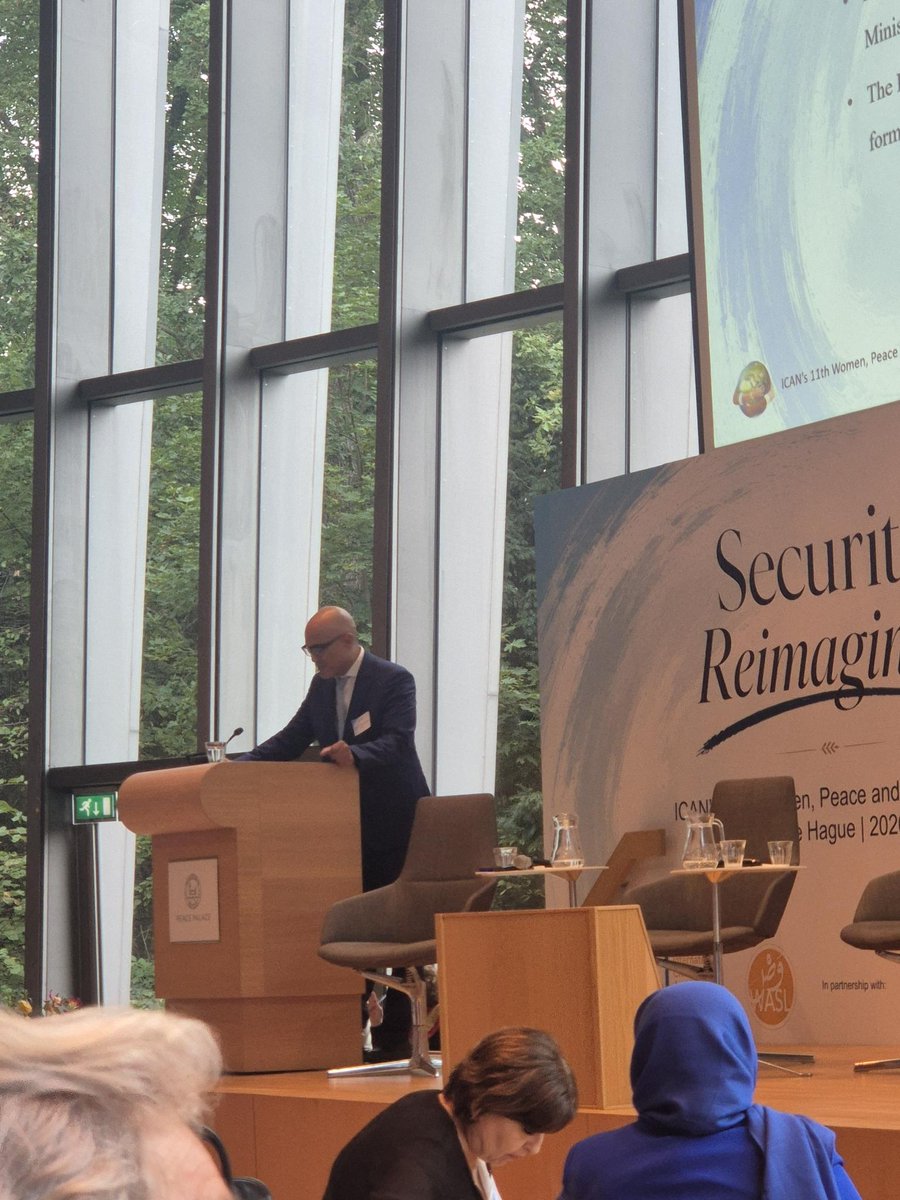 genderplatform's tweet photo. Closing remarks from @pd_hof: "The current security situation paints a grim picture, conflicts are deadlier, more complex, and last longer. Civil space is shrinking. We are not talking about #WomenPeaceSecurity enough. Keeping #WPS on the agenda is an urgent task."

#NAP1325 https://t.co/y06WrTwEJT