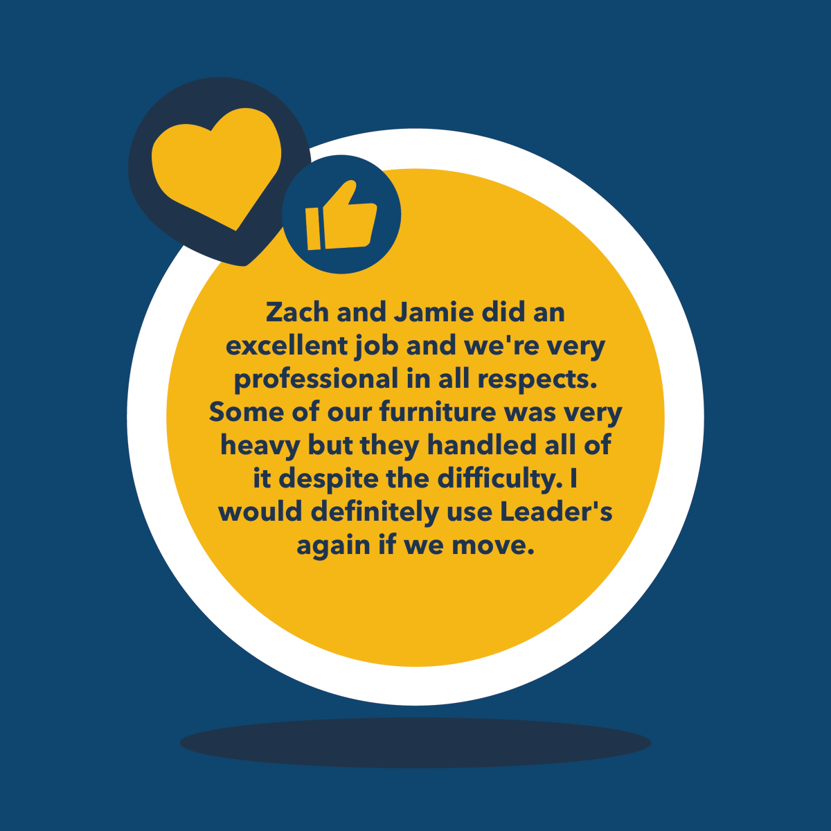 LeadersMoving's tweet photo. 5 Stars all around! We’re happy you chose Leaders and we will be there for the next big chapter.

#5StarReviews #LeadersMoving #movingcompany #movingup #familymove #cincinnatimovers #columbusmovers #indianapolismovers #clevelandmovers https://t.co/S2JRmsKIn5