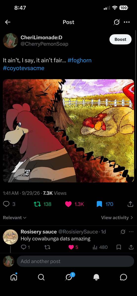 CherryPemonSoap's tweet photo. WHAT THE F# CK?!?!  (Don’t mind me liking my own stuff lol) I WAS HAPPY WITH SIX LIKES, I WENT TK WORK AND THE SLEPT AND WOKE UP TO 1.3k OKGGGG, OMG OMG OMG I LOVE YOU ALL SOO MUCH NRJSJDBD https://t.co/6Zn6nBn0lf
