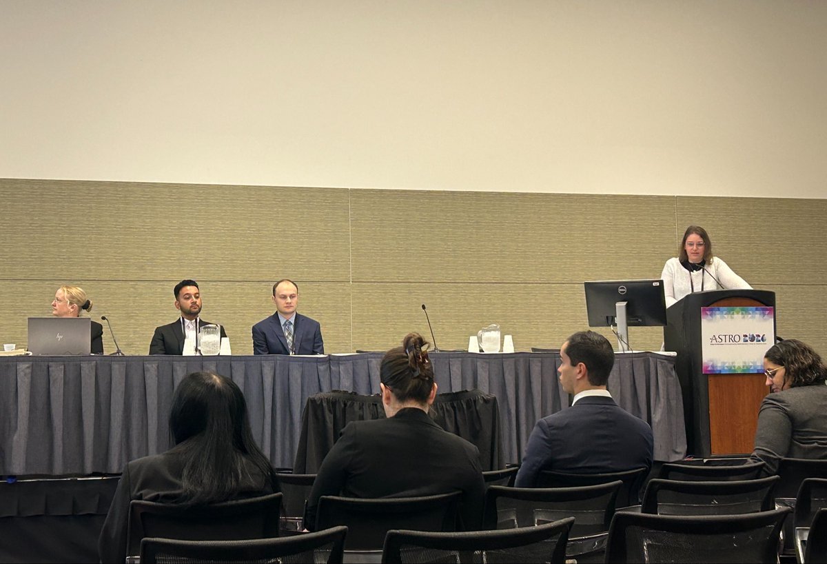 Kishan Patel presenting agentic AI research at ASTRO 2026