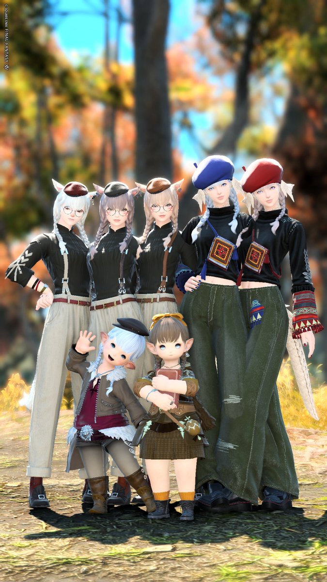 moonwalker2169's tweet photo. 三つ子ミコちゃん、ララちゃんカップル、双子羽ちゃんでお邪魔しました～🫶お天気にも恵まれて最高だった🍁🍂
#みつあみーず撮影会 https://t.co/eif3hU84I4