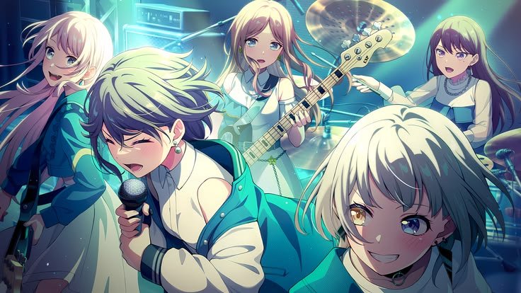 bertialinn's tweet photo. im really in love with the way awadori bands have such distinct motives... you just had to be there for when project ave mujica was leaked or when mygo aired https://t.co/mwLAc5zWIS