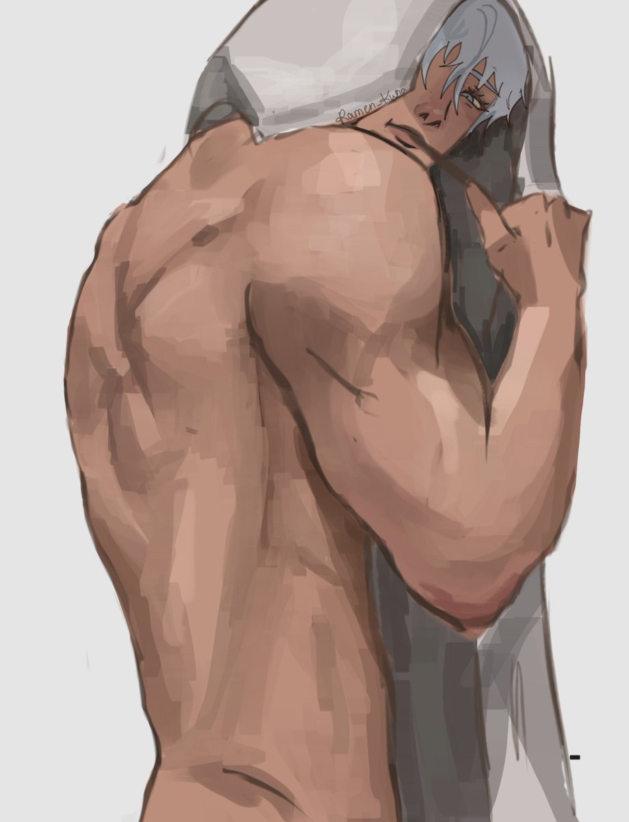 ramen_kuna's tweet photo. still a wip~ #satoru https://t.co/OCsVRRmQH3