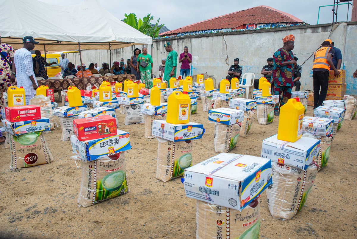KafilatOgbara's tweet photo. In times of difficulty, leadership is measured by our willingness to stand with our communities and turn concern into meaningful action.

The recent flooding and demolition in parts of Kosofe has placed an additional burden on families and communities already navigating significant challenges. It was therefore important to engage the relevant authorities and support an immediate response for those affected.

On Monday, in collaboration with NEMA, relief materials were distributed to households across Agboyi-Ketu, Ikosi-Isheri and Kosofe. I appreciate NEMA for its response and everyone whose efforts contributed to making this intervention possible.

Relief is essential in moments of crisis, but our responsibility does not end there. We must continue to strengthen resilience, improve preparedness and advocate for sustainable solutions that protect communities in the long term.

These photographs capture more than a distribution exercise. They reflect the importance of partnership, compassion and responsive representation when our people need support.

 Our communities remain at the centre of this work.
The commitment continues.