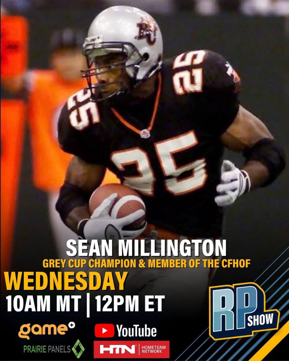 RodPedersenShow's tweet photo. ๐จ WEDNESDAY ON THE RP SHOW!
๐ CFL Game of the Week?
๐ Vegas starts 1-0!
๐ Guest: @SMillington25
โฐ 10 AM MT | 12 PM ET
๐บ https://t.co/6UrpPMvbJj
@GamePlusNetwork | @watchhometeam | https://t.co/sc7SXAqlV3
#RPShow #CFL #NHL https://t.co/F6i1E8RIEP