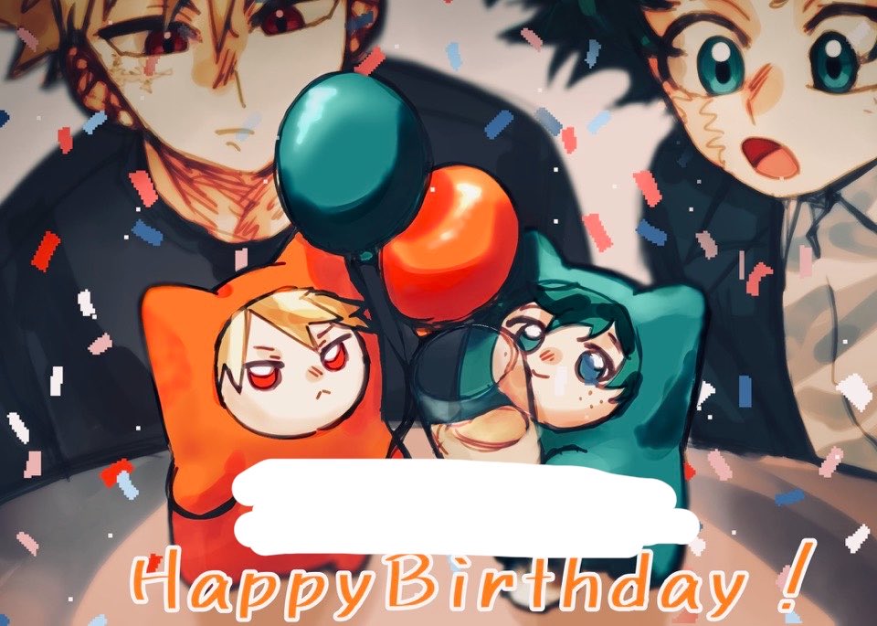 KA_DEKU's tweet photo. #今月描いた絵を晒そうㅤ 
圧倒的Birthdayラッシュでしたわ…… https://t.co/KRPwHvjN6T