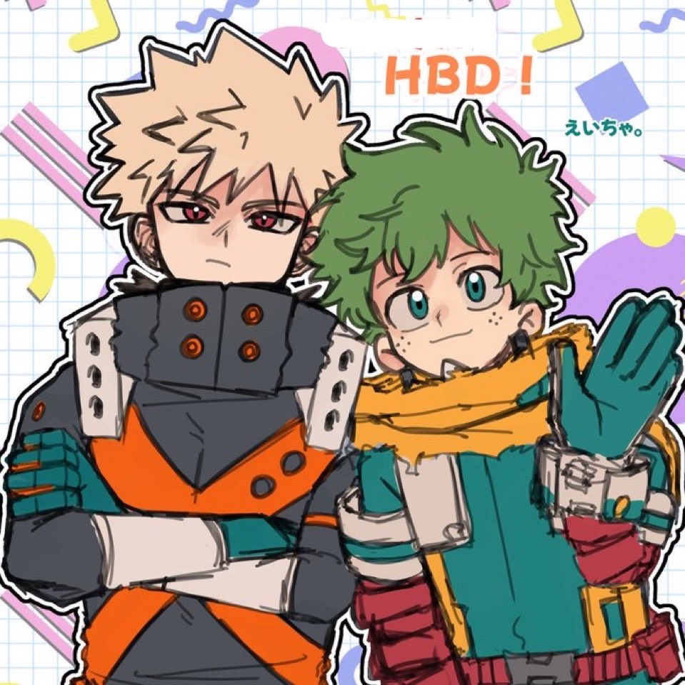 KA_DEKU's tweet photo. #今月描いた絵を晒そうㅤ 
圧倒的Birthdayラッシュでしたわ…… https://t.co/KRPwHvjN6T