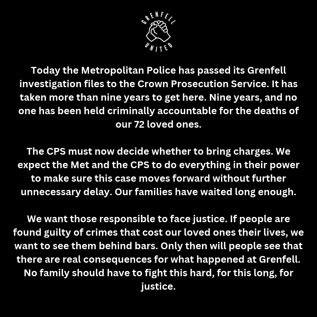GrenfellUnited's tweet photo. https://t.co/8MR54uoVYL