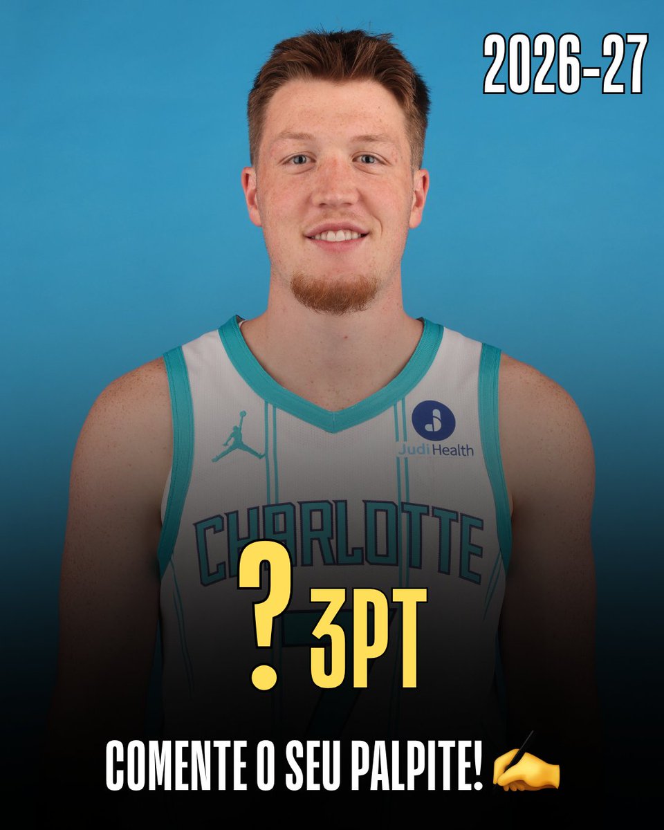 NBABrasil's tweet photo. Quantas cestas de 3PT o Kon Knueppel vai marcar nesta Temporada? 🤔👀
#MediaDay #NBAStats https://t.co/meFrkzAsC7