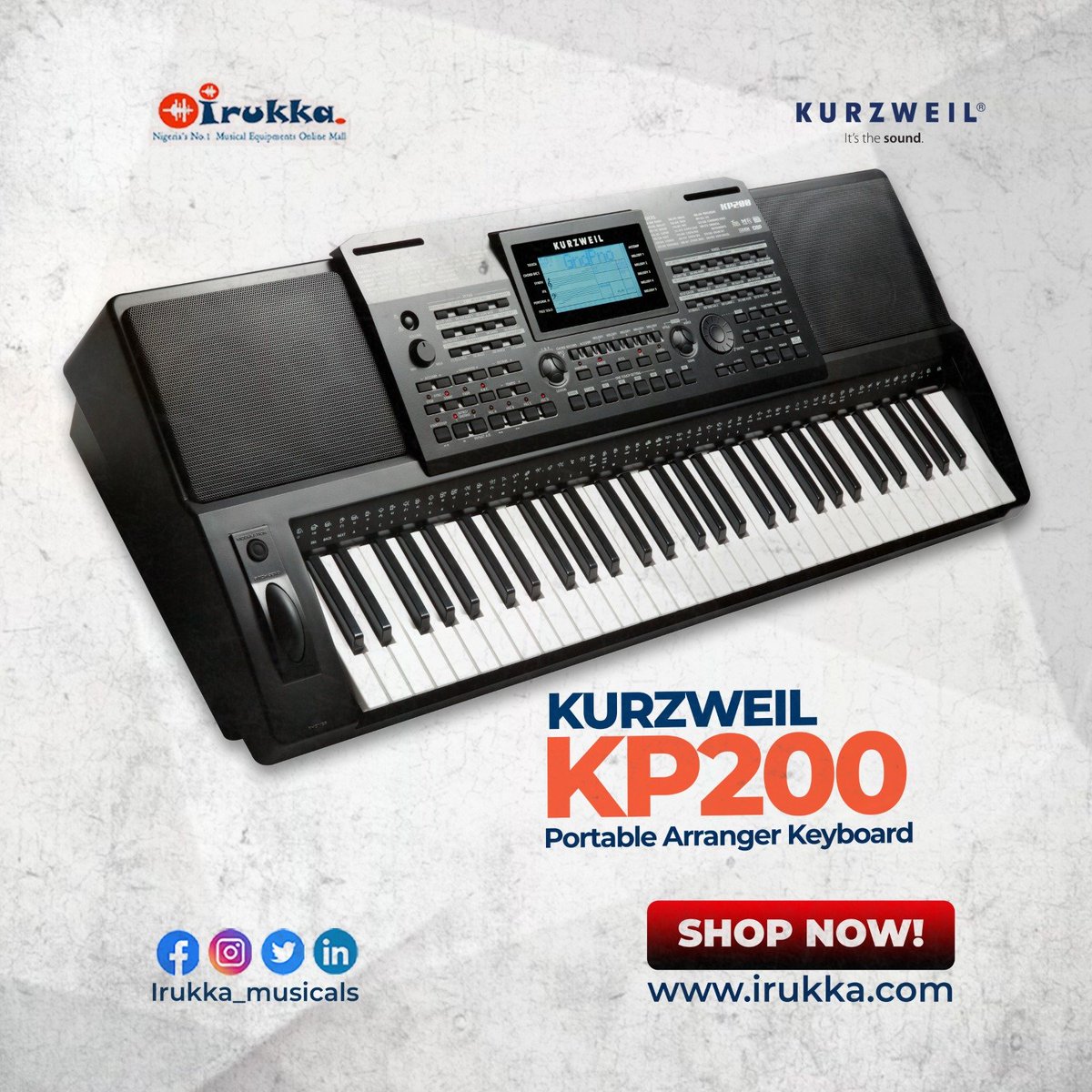 irukka_musicals's tweet photo. πΉ Kurzweil KP200 β Ready to Perform! πΆ
61 keys, 620 sounds, 230 accompaniment styles + song recording. Built for practice, creativity & live performance.π₯
π Shop: https://t.co/YDBCZW6kfE
π© DM us to order/enquire.
@kurzweilmusic
#IrukkaOnline #NeverSettleForLess #Kurzweil https://t.co/oWCfBmtB6m
