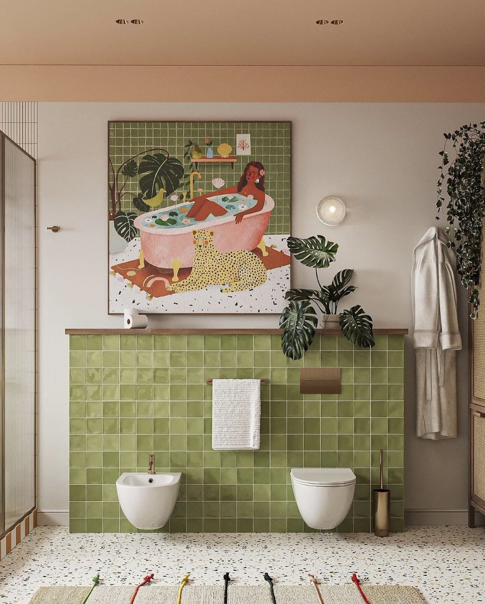 CelesteRin1411's tweet photo. Bathroom inspo~ https://t.co/08vPjD5skY