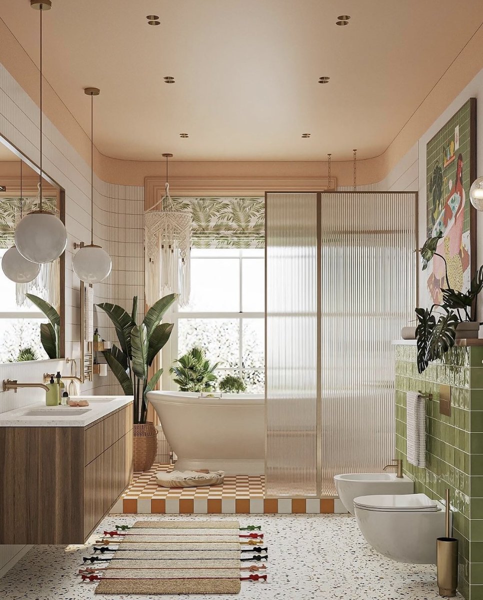 CelesteRin1411's tweet photo. Bathroom inspo~ https://t.co/08vPjD5skY