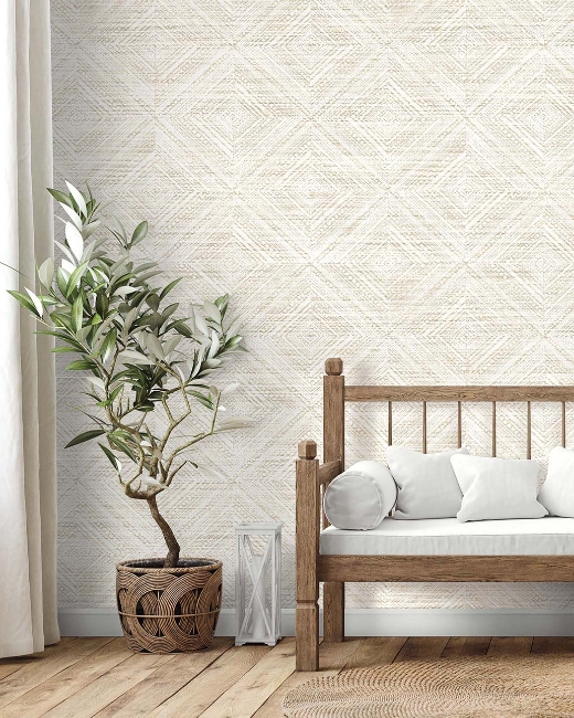 WallpaperStore's tweet photo. Leigh Diamond #Wallpaper employs a block print over a faux textile from the Fibers & Threads Wallpaper Book by Seabrook Designs. Layers of lines create the diamond block shape. https://t.co/LjjIOEinKA
#wallpaperwednesday #homedecor #madeinUSA https://t.co/tO2GrUUcSD