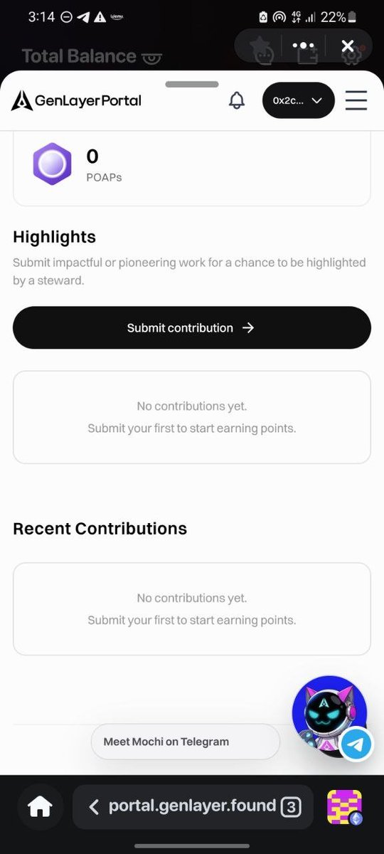 iamramadhan_'s tweet photo. My Portal page shows two numbers that look like they contradict each other, and working out why is the fastest lesson I have found in how @GenLayer points work.

The card at the top says 5 Community Contributions. The list at the bottom says No contributions yet, submit your first to start earning points.

Both are correct. The Portal counts two different things under one word.

The first kind is setup. Linking accounts, the onboarding steps, the things the Portal can verify by itself. Five of mine are logged as contributions and they are where the 2,000 Community Points on the card came from. No human involved.

The second kind is submitted work. Missions, contests, builder submissions. Those are the ones a steward reviews, and they are the only thing that fills the contributions list and the highlights box. My list is empty. The page says so twice.

The clock sits on top of both. Points convert into GLP every Sunday at 11:59 PM UTC. My page reads 2,000 all-time and 1,500 of it earned since last Sunday, which is the honest record of what happened. I joined on August 24. Until this week my page had 500 points on it. This week I finished the setup, and this Sunday the 1,500 moves.

The rule I would give a beginner is not "do the steps." It is: compare your two counters. If the number on the card is bigger than the list underneath it, everything you have came from setup, and setup runs out. Every account of mine is linked now and the card still reads 2,000. Setup is finished. The only door left is a submission.

https://t.co/w28uyPfjwV

Which of your two counters is bigger right now?