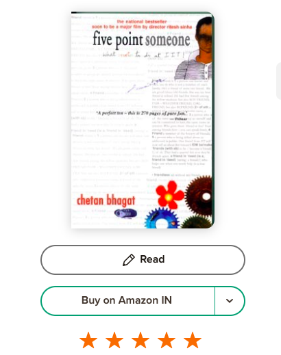amitsom's tweet photo. @readswithravi #FIVEPOINTSOMEONE @chetan_bhagat https://t.co/SXZp2DGfKA