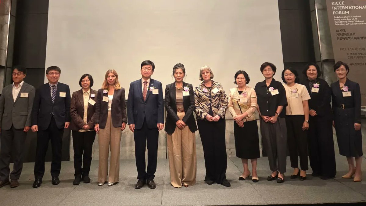 UEL_News's tweet photo. Governments need stronger safeguards to ensure disadvantaged children can access early childhood education and care, says UEL’s Professor Eva Lloyd (@EvaLloyd50) following a keynote in Seoul.

Read the full story here: https://t.co/WU6S65UbGn

#TeamUEL https://t.co/VdHkISV3dn