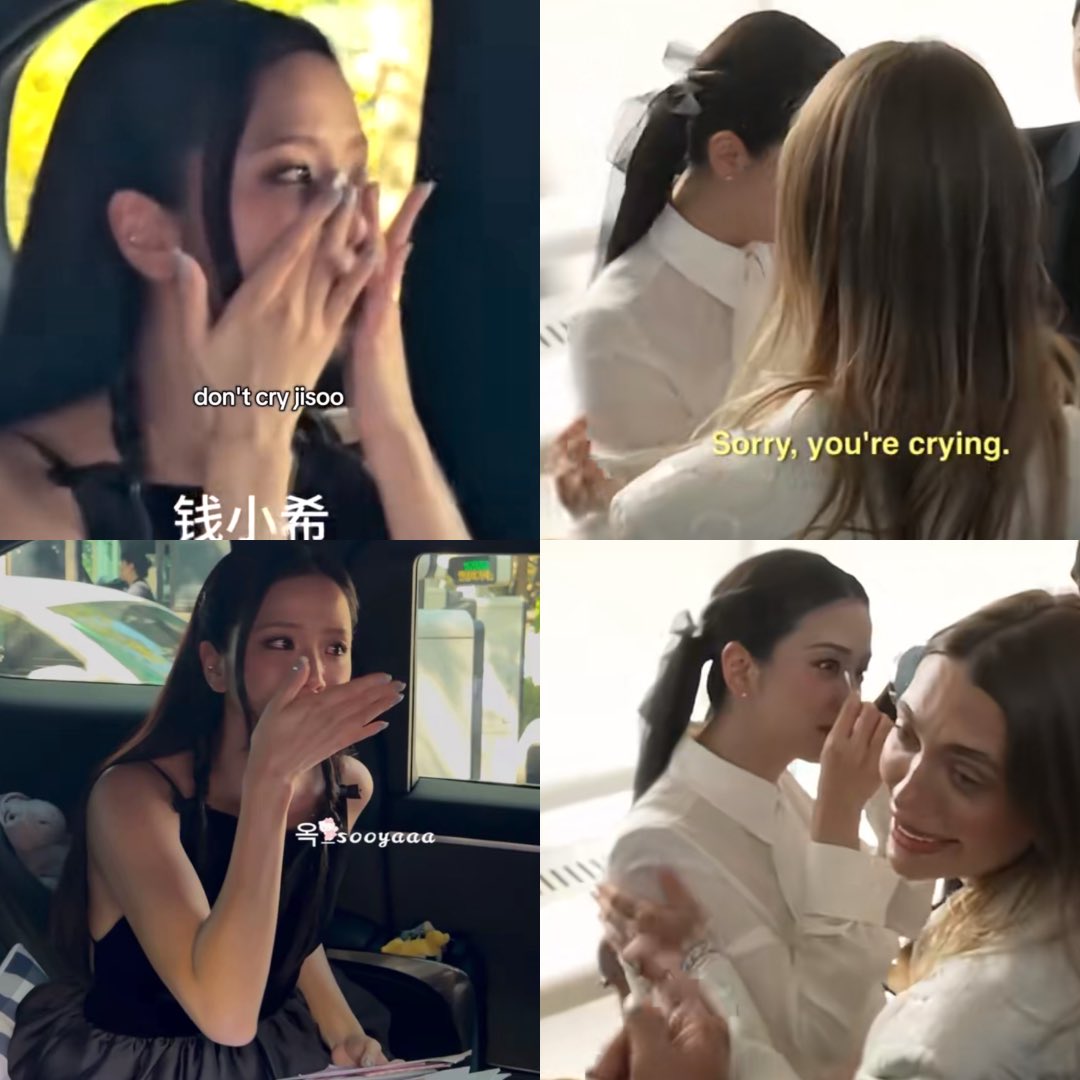 soowhat____'s tweet photo. When Teddy said he only see Jisoo cry once, but this year she cried two times in public I know shes hurting I just hope she will take a rest take good care of her health mentally, emotionally and physically she really need it so many things happened this year. Fighting jisoo💕 https://t.co/b7X6tJ3p5F