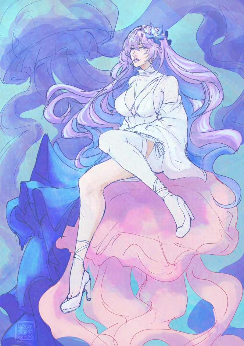 AnatemoSea's tweet photo. #WuwaInktober2026 Day 3 - Havoc Resonator
Jife (Jellyfish wife) is always on my mind
#wutheringwaves #cantarella #fanart #Wuwart https://t.co/muLmrhSyHs