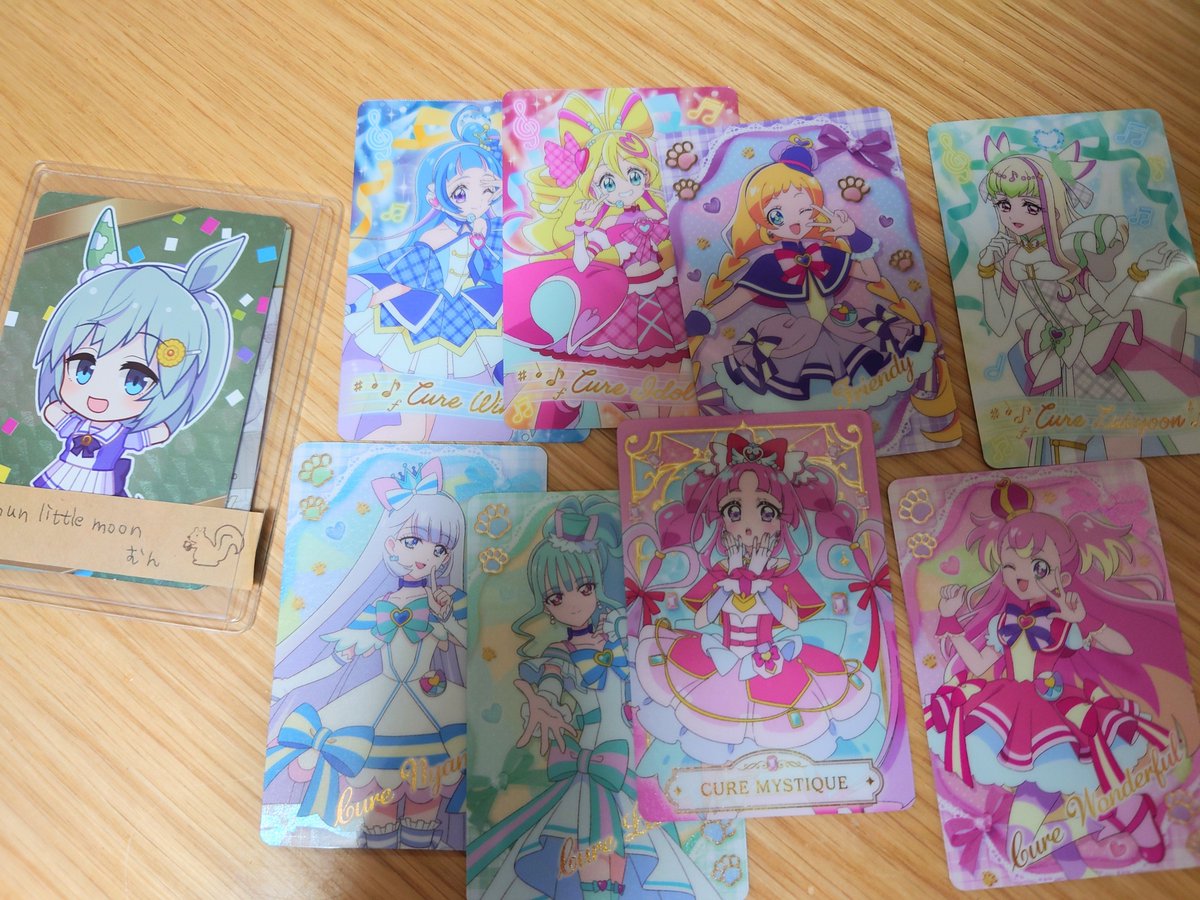 munlittlemoon's tweet photo. 【交換】プリキュアキラキラカードグミ

【譲】画像1枚目

【求】画像2枚目

郵送希望です。よろしくお願いいたします。 https://t.co/Y8U5pP99td