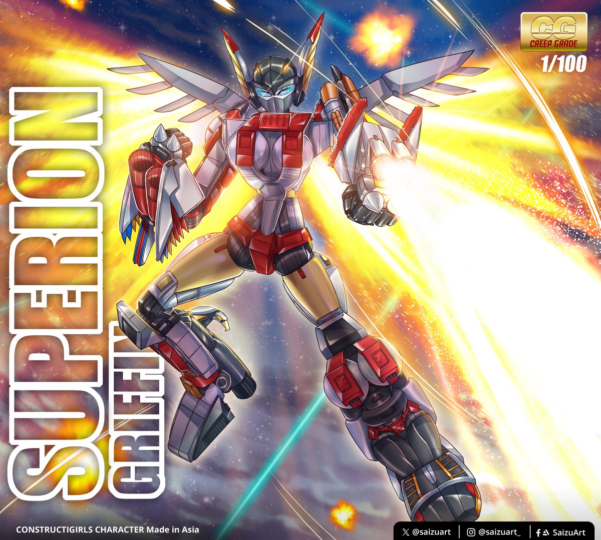 saizuart's tweet photo. Superion
Combination of the Aerialbots 
#transformers #maccadam #maccadams #autobots #aerialbots https://t.co/YzfqD1u6J2