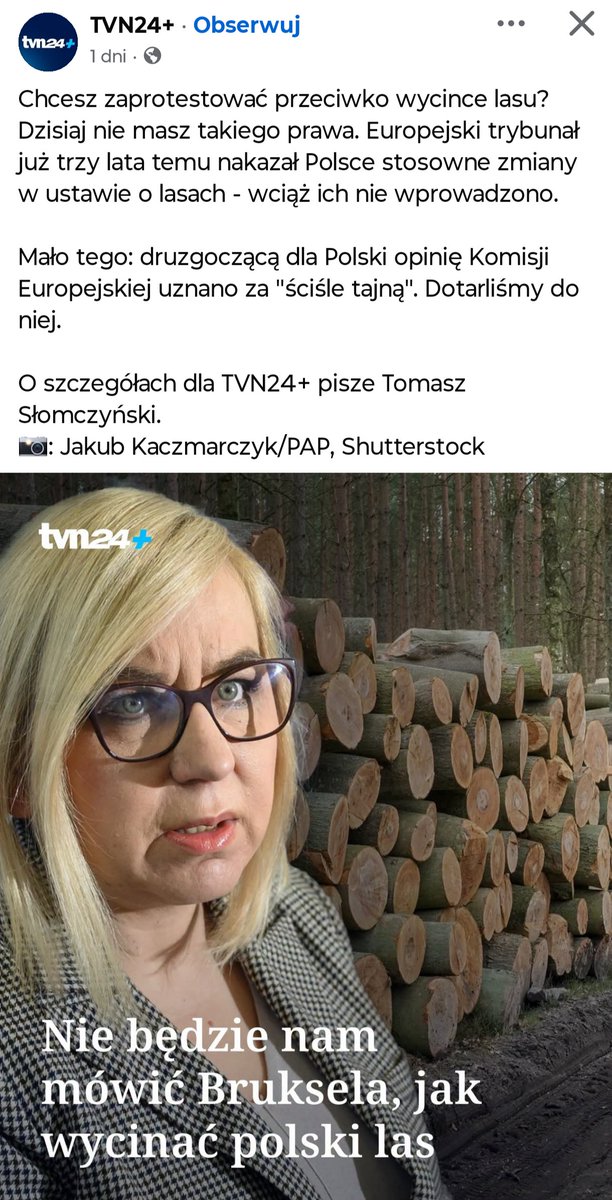 LeszekSimonowi1's tweet photo. Rewolucja zaczyna zjadać własne dzieci? Środowiska #aktywiści krytykują @MKiS_GOV_PL
w mediach za opieszałość w realizacji zobowiązań.
Dodatkowo nadal #moratorium #starolasy #lasyspołeczne #shadowlist nie są usankcjonowane formalnie. https://t.co/HLfk2z4E0u